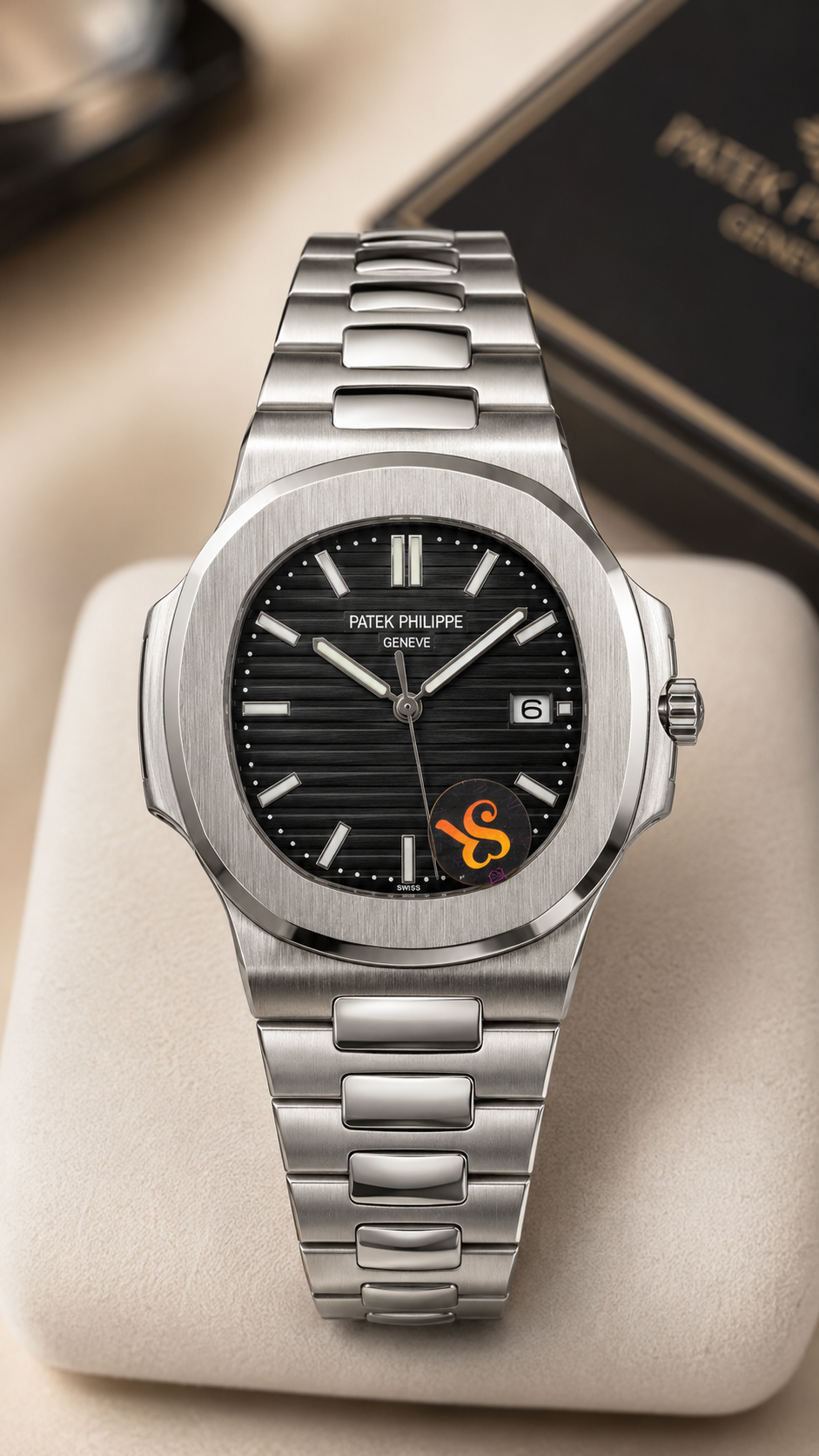Luxury Stainless Steel Analog Wrist Watch for Men