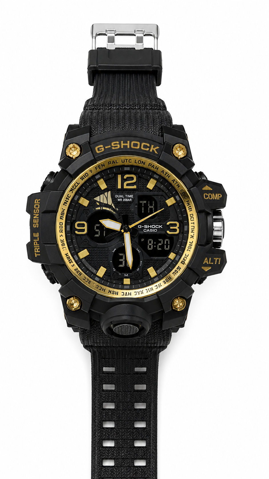 Premium Outdoor Sports Digital Analog Watch | Shock Resistant | Multi-Function Adventure Watch