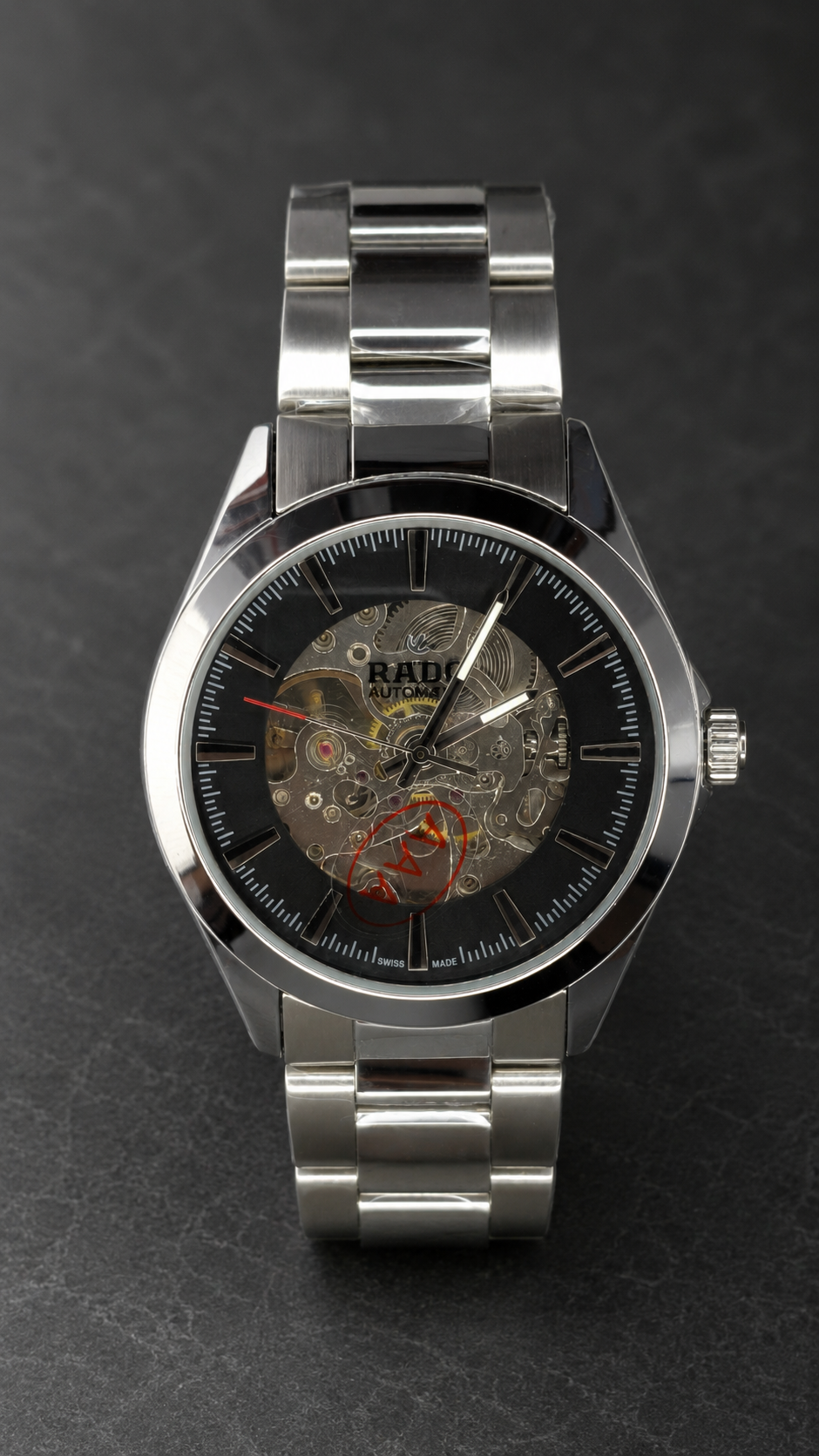Premium Automatic Skeleton Stainless Steel Watch