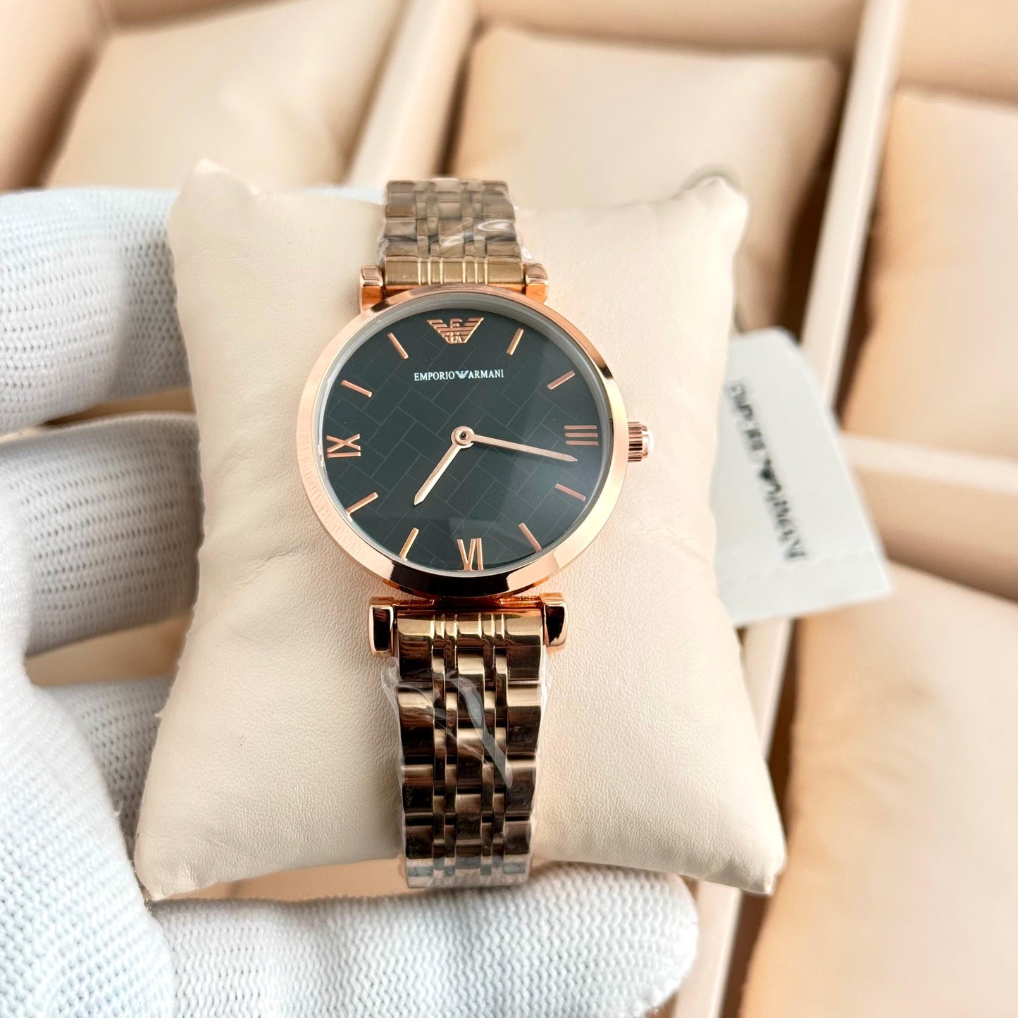 Elegant Rose Gold Analog Watch for Women