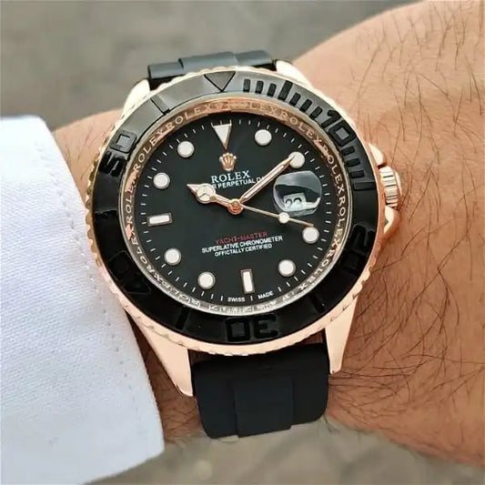 Twelve Knights | Blue Rose Gold Automatic Watch | A Mclaro Edition Watch