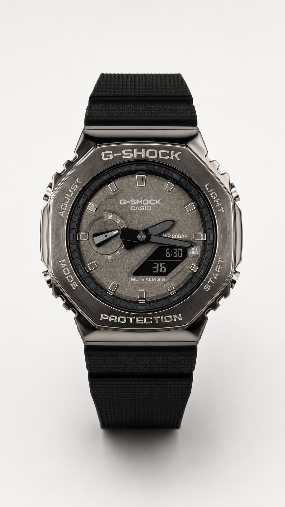 Premium Stainless Steel Analog-Digital Sports Watch | Shock Resistant | 200M Water Resistant